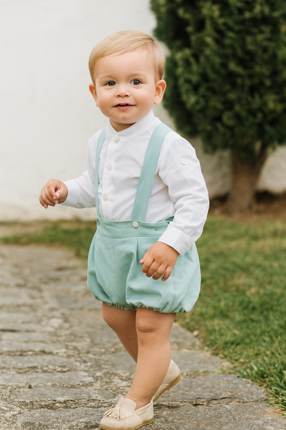 Bloomer com Suspensórios Embutidos