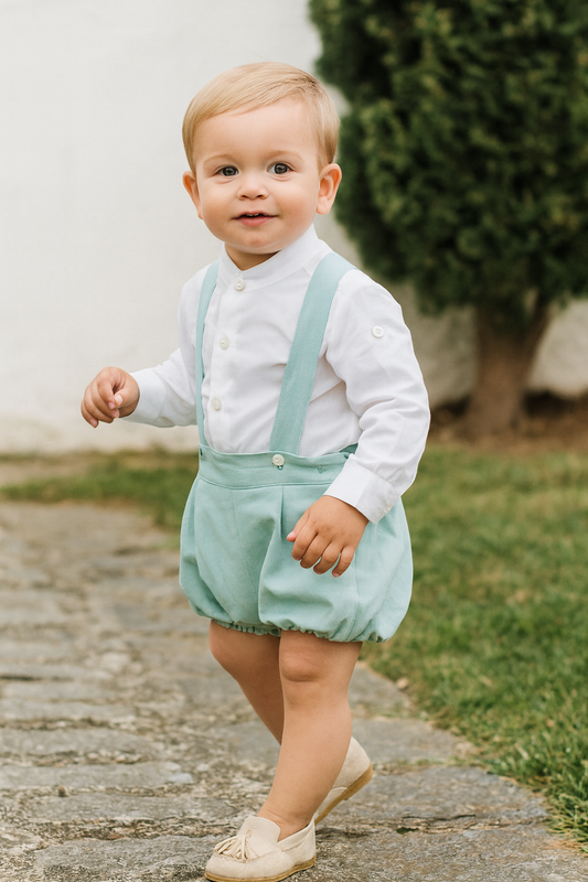 Bloomer com Suspensórios Embutidos