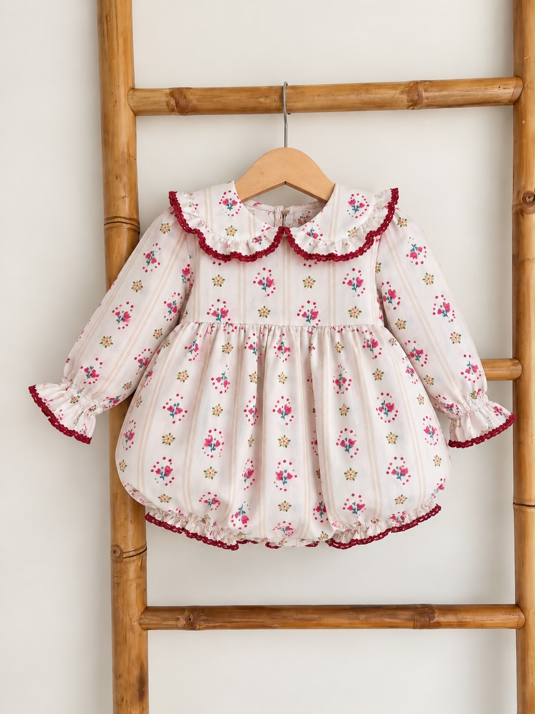 fofo de natal para bebe com flores