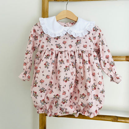 fofo rosa com flores e gola crianca1