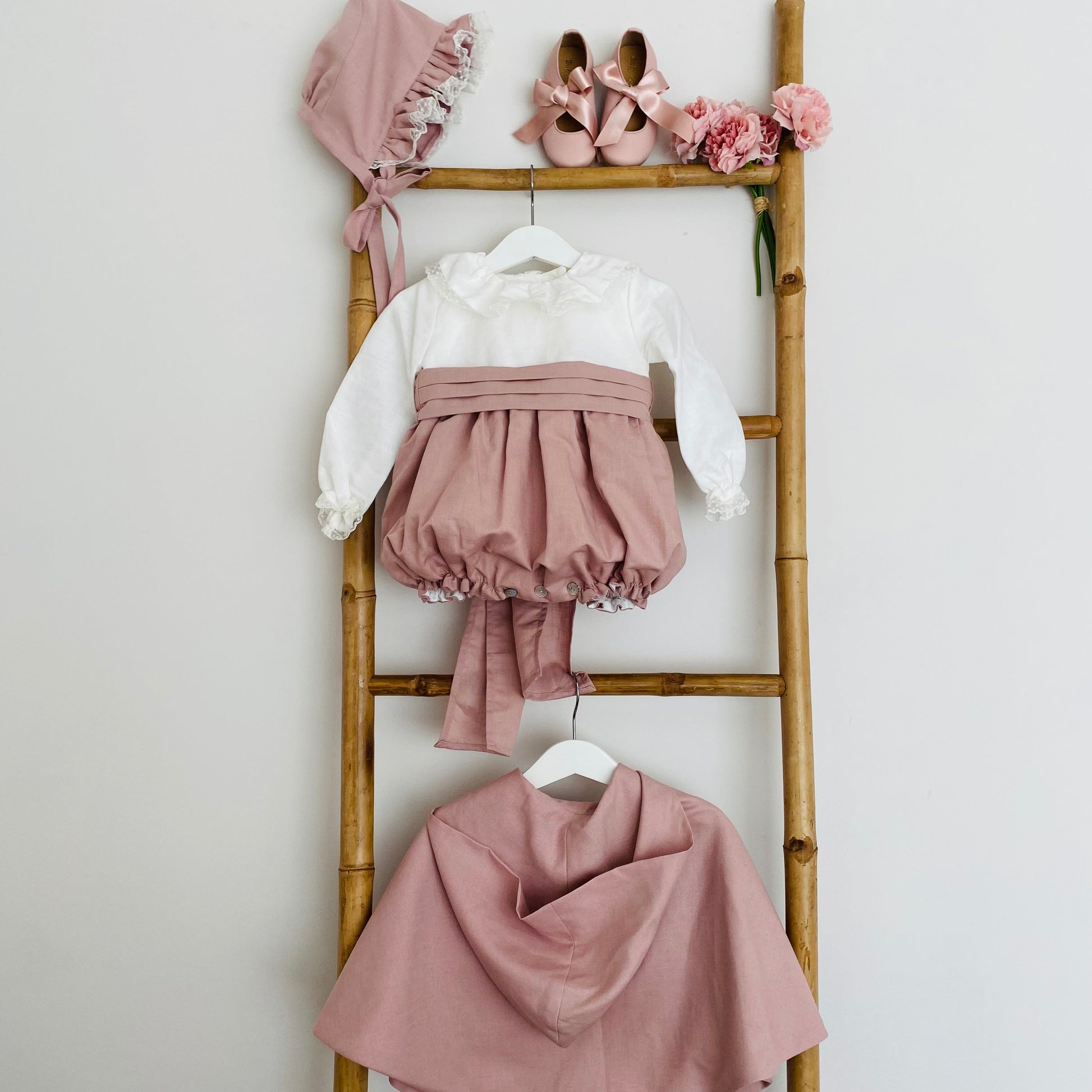 kit de batizado para menina 