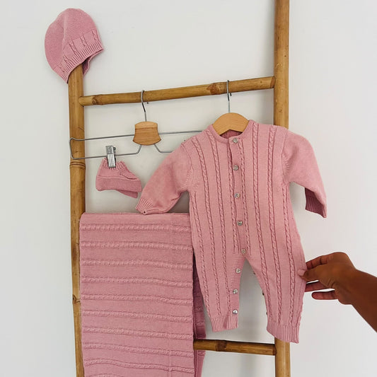 primeira roupa maternidade bebe rosa 