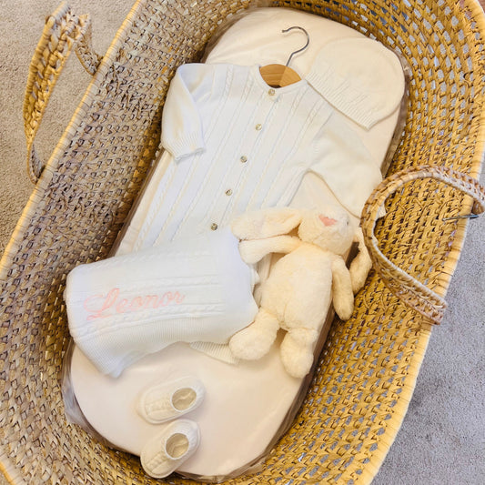 Primeira Roupinha Conjunto Branco