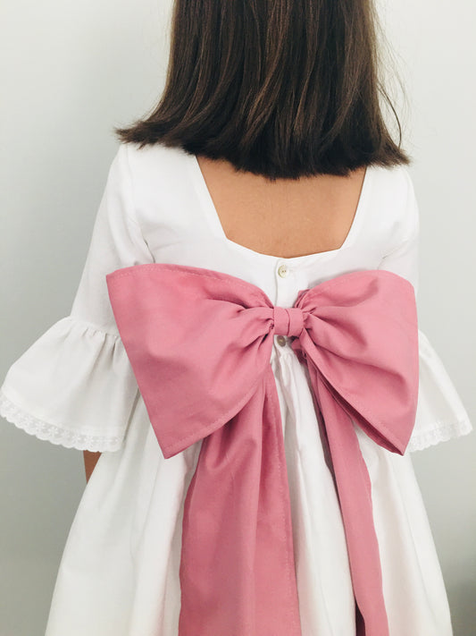 vestido bordado ingles cerimonia menina