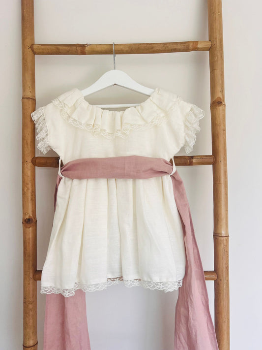 vestido em linho portugal cerimonia 