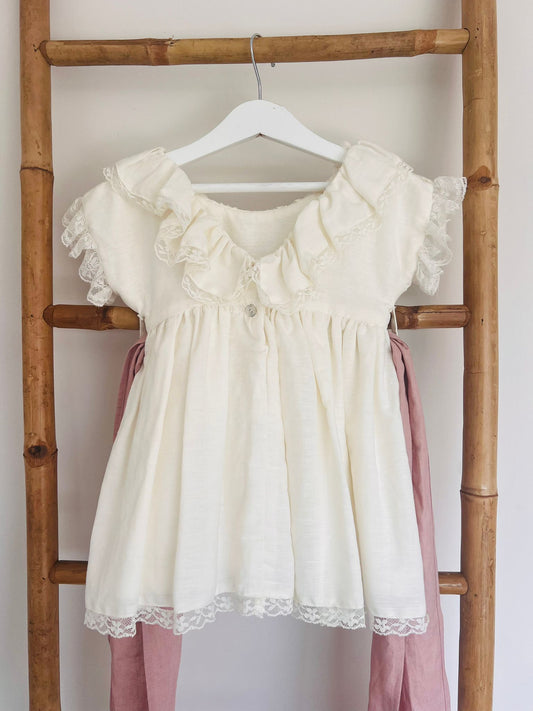 vestido em linho portugal cerimonia 2