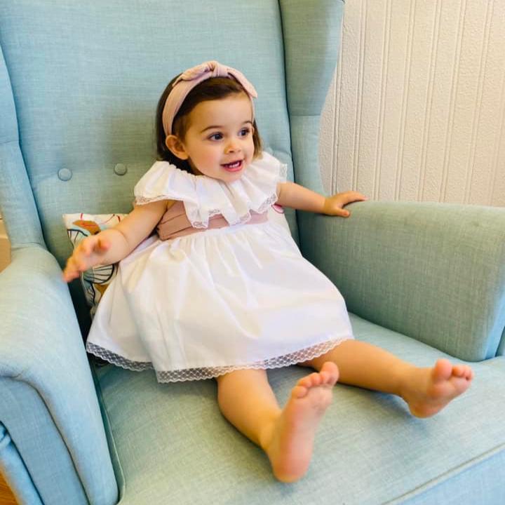 vestido menina das alianças 