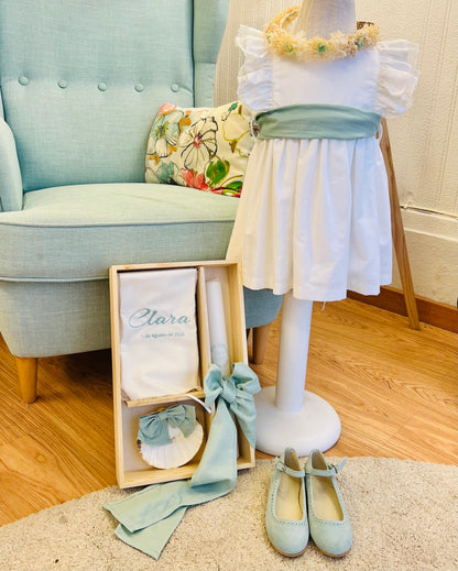 vestido primeira comunhao zara 