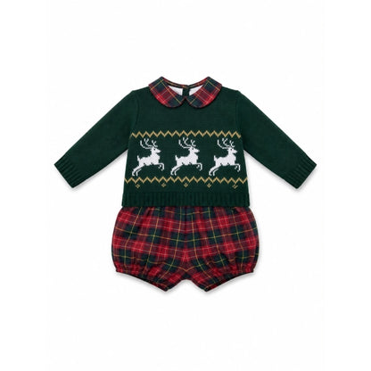 Conjunto Malha bebe Xadrez