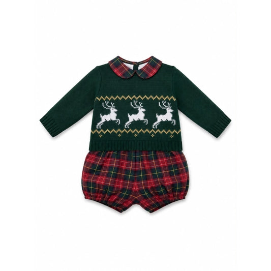 Conjunto Malha bebe Xadrez