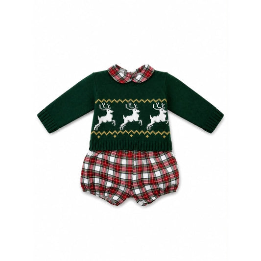 Conjunto Malha bebe Xadrez
