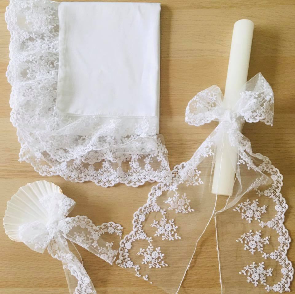 acessórios para batizado 