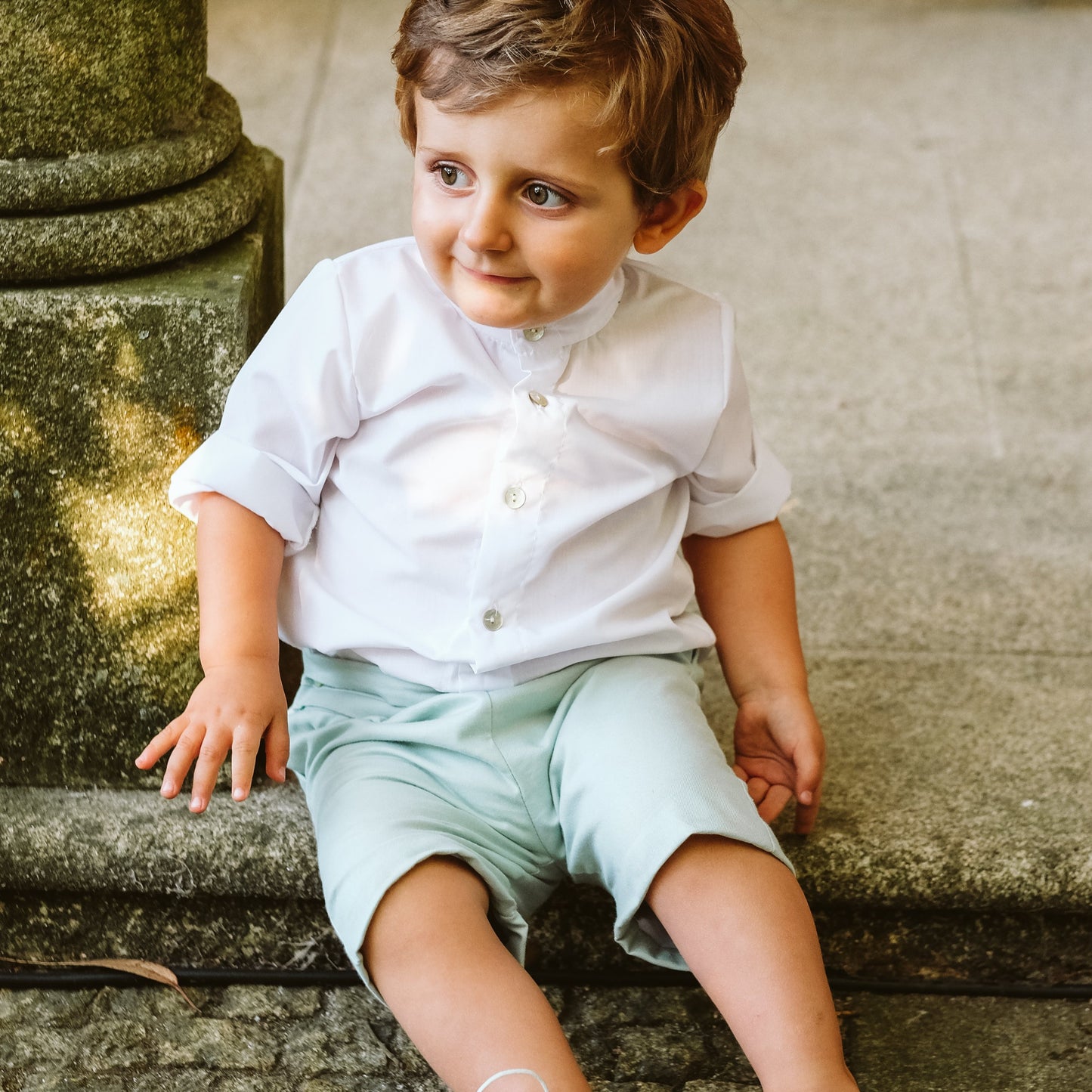 calcao cinto de pregas 