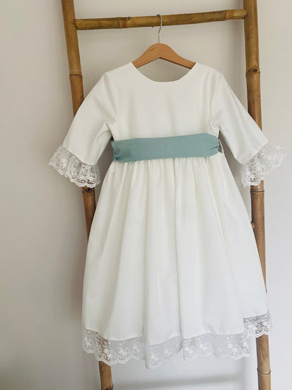vestido comunhao menina zara